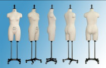 Double crown store built-in intelligent mannequin female full body and half-legged standing mannequin three-dimensional cutting board board room mannequin