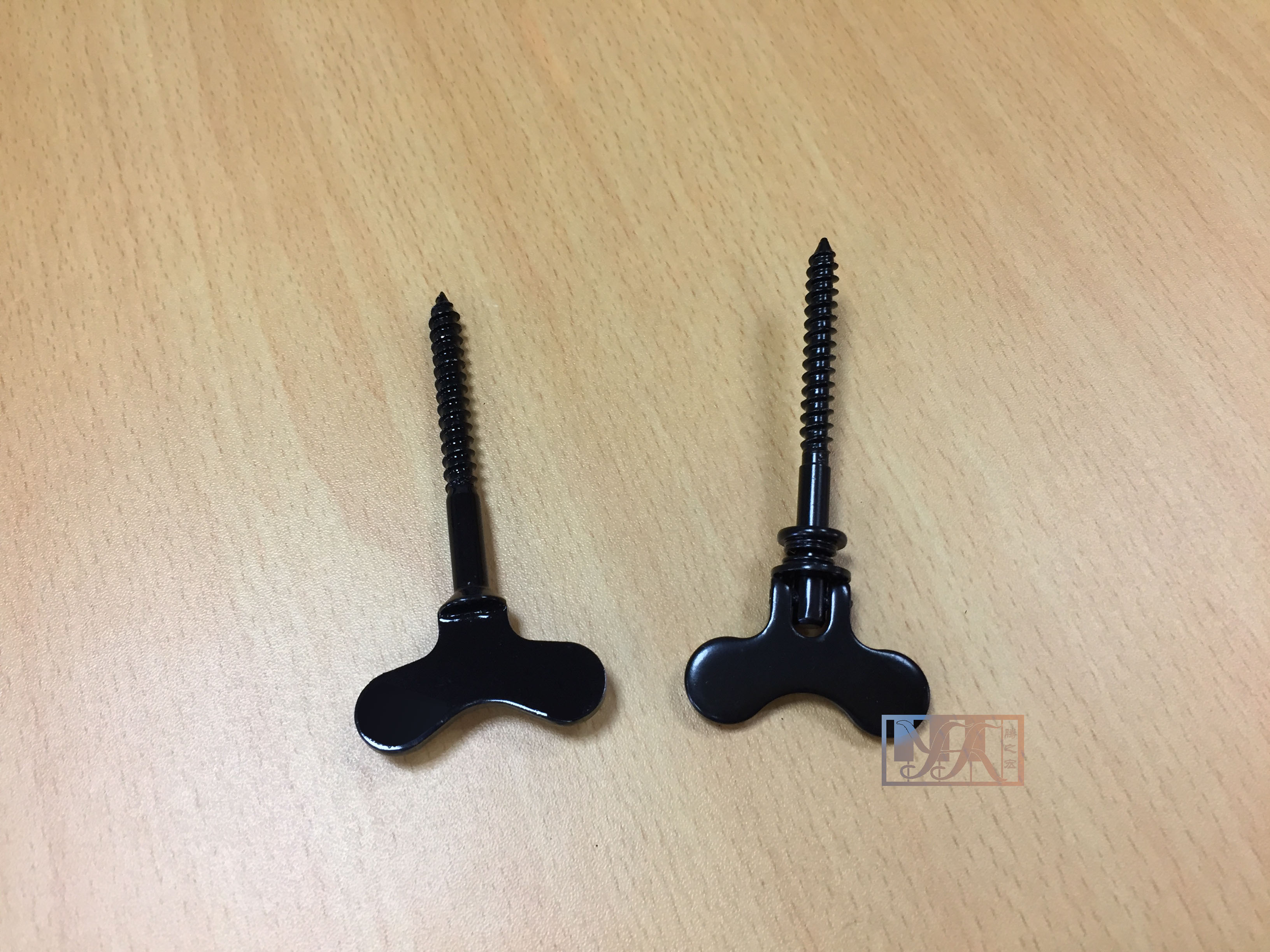 Triangle Violin Key Flat Wood Screw GP Key Block Screw