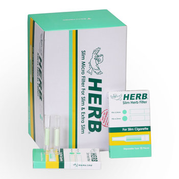 Japanese Imported Herb Disposable Filter for Medium and Fine Cigarettes, Little Bird Green Bird Cigarette Filter, Disposable Filter, 300 Pieces
