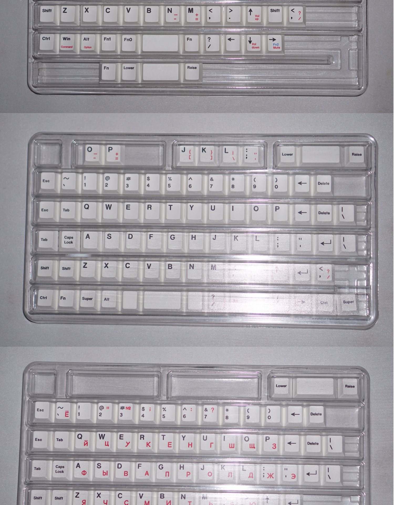 Set Tasti YMDK DSA 37 Pezzi – Bianco, 1.4mm PBT, Per Tastiere Meccaniche Con Switch Cherry MX - 2