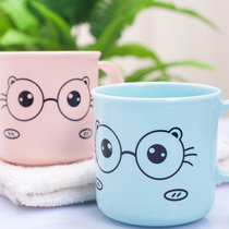English Pie Cute Children Plastic Gargle Cup Travel Portable Toothbrush Cup Mini toothbrushing cub b