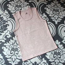 Nuanxin childrens cotton velvet polished vest female treasure Spring and Autumn cotton bottoming vest