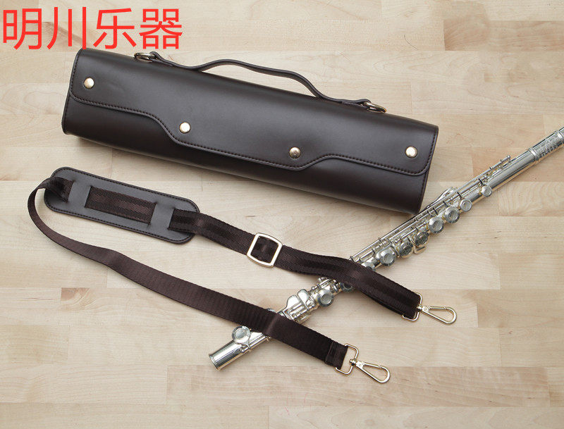 Long flute portable soft bag Shoulder Bag Long Flute Handmade Wood Case Long Flute Box Lifting Bag Portable Leather 16 Key 17 Key