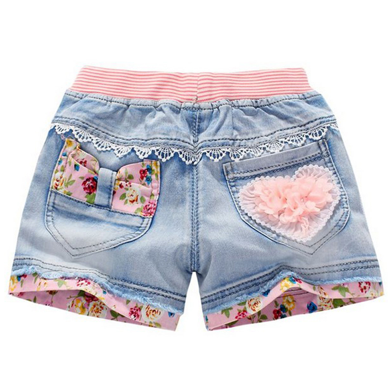 Cô gái quần short denim mùa hè 2018 mùa hè mới trẻ em Hàn Quốc mặc phần mỏng 3-59-11 năm tuổi bé