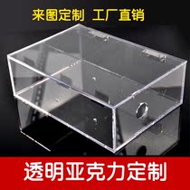 High transparent acrylic plate machined custom diy handmade material plastic display case billboard organic glass plate