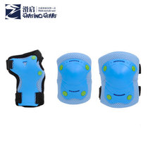 Slippery childrens roller skating protective gear bicycle protective gear slippery step car protective gear six-piece wrist knee protection