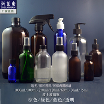 500 250 120 60 30 15ml Boston glass bottle square gun alcohol spray bottle disinfection water bottle fine mist bottle