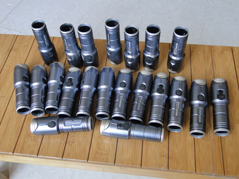 Japan Gentos NEX-973R Bright Light Flashlights of the Bright Lights