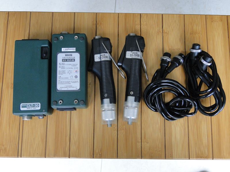 Japan HIOS Good grip speed SS-2000 Electric screw driver CLT-30 ultra small power supply set 220V