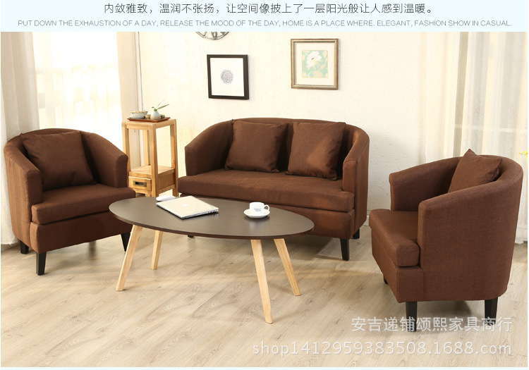 Thiết kế chuyên nghiệp phòng khách giải trí bàn cà phê sofa kết hợp lớp khách sofa trực tiếp hiện đại nhỏ gọn giải trí sofa