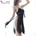 Đồ lót gợi cảm, ngực nhỏ, nóng bỏng, váy ngủ, cám dỗ, bộ đồ đam mê, quan điểm của phụ nữ, kích thước lớn, đồ ngủ ren đồ mặc nhà Bộ Pajama