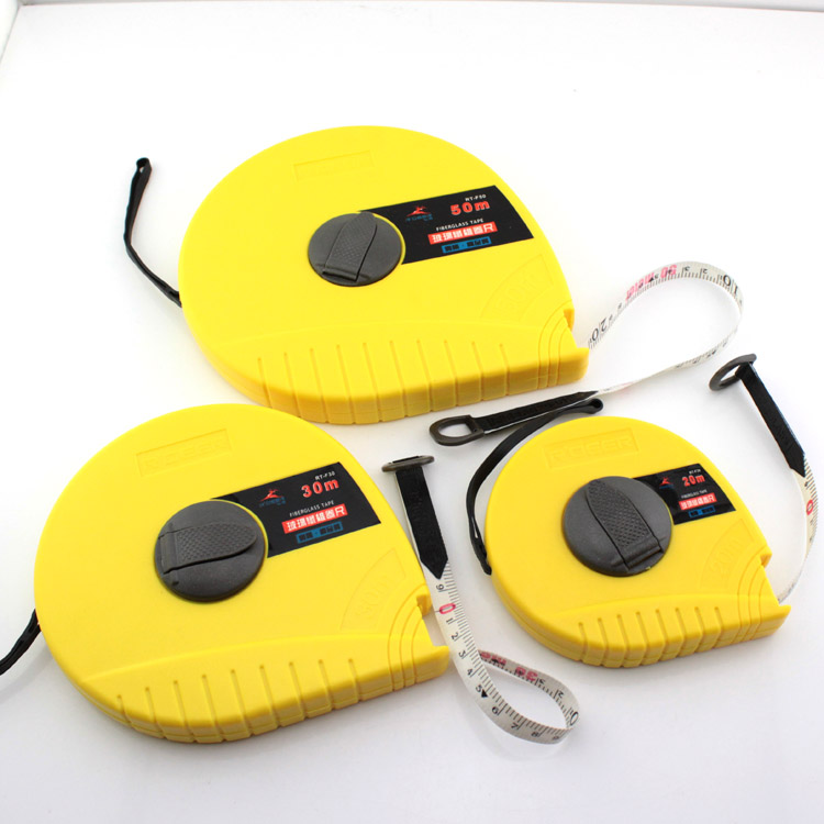 Flying Deer Tool 20 m 20 m 30 m 50 m 50 m Glass Fiber Leather Measuring Tape Measuring Ruler Leather Ruler Fiber Measuring Tape