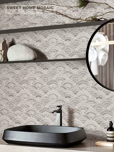 Каменная мозаика Xiangyun Patoultry Мраморный фон стена новая китайская крыльца ресторанная плитка плитка плитка плитка