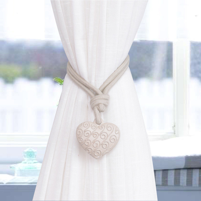 Simple modern curtain straps living room curtain buckle hanging ball hook hanging ball creative curtain rope strap