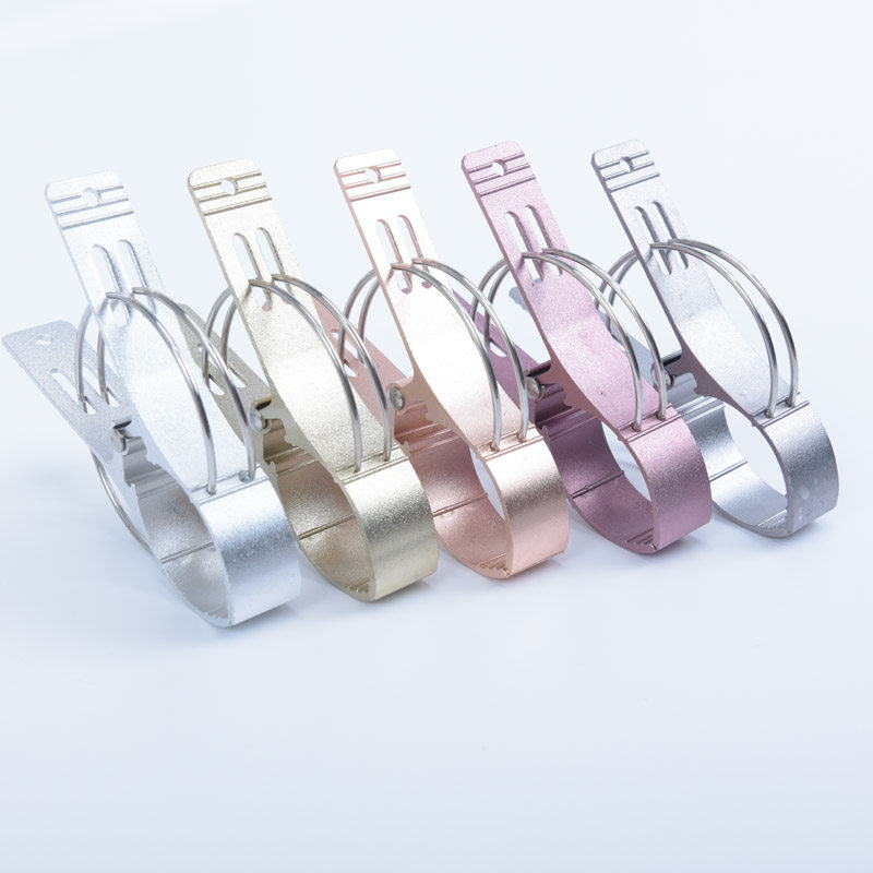 Aluminum alloy is clipped clothes clip clothes clip is clipped fixed windproof clip hanger large clip drying quilt