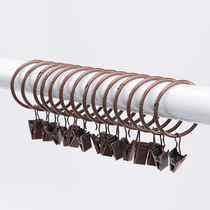 Curtain Clip Hook Open Curtain Ring Roman Ring Open Ring Live Pull Ring Curtain Hanging Ring Live Buckle