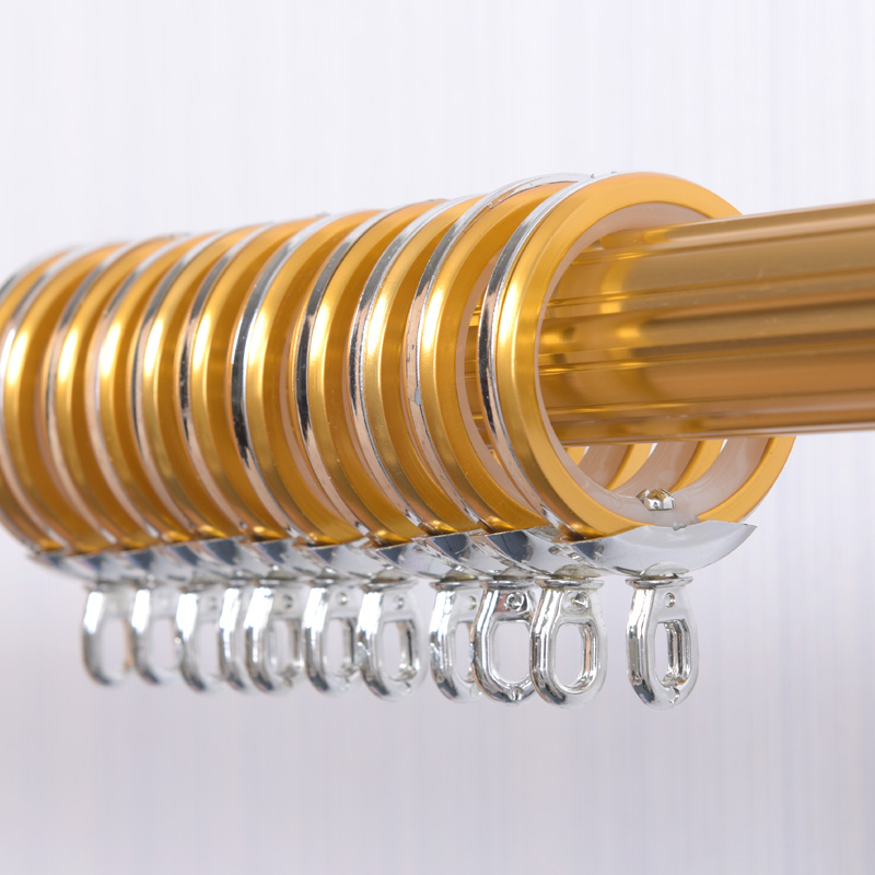 Aluminum alloy ring curtain ring mute ring Roman ring hanging ring hanging ring shower curtain Roman rod ring curtain accessories