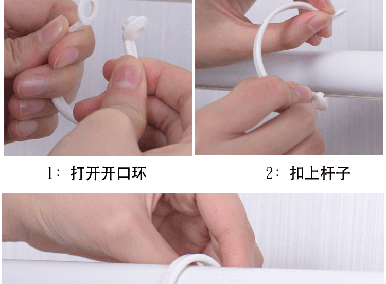 Mở rèm vòng rèm mở vòng treo treo vòng La Mã vòng tròn mở vòng rèm móc - Phụ kiện rèm cửa thanh treo rèm cửa bán ở đâu