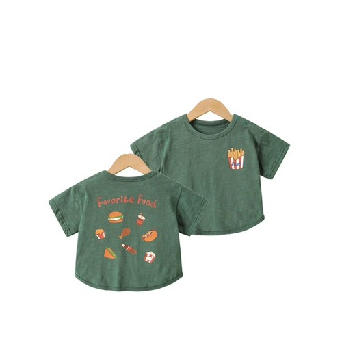 Детский комбинезон для отдыха, футболка с коротким рукавом, детская летняя летняя одежда для мальчиков