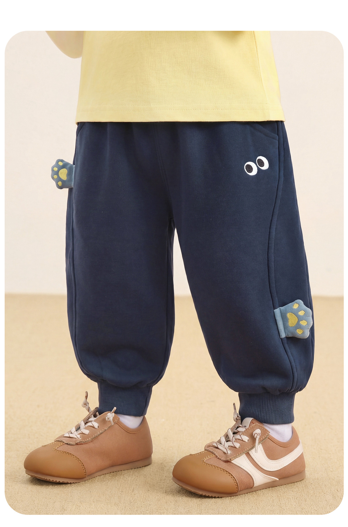 Kaka Panda Boys' Pants Autumn Outfit Children's Spring and Autumn Cartoon Casual Sweatpants Baby Girls New Style Long Pants — 7