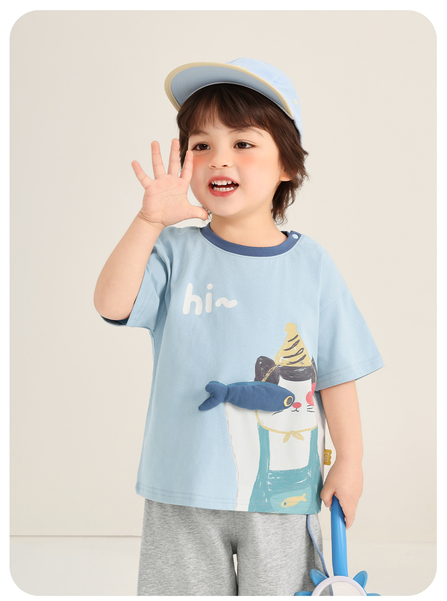 Kaka Panda Baby Clothes Boys Cartoon Short-Sleeved T-Shirt Summer Style Girls Baby Half-Sleeved Summer Tops Kidsren's Tops — 17