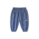 Детское джинсовое средство от комаров, штаны, летняя детская тонкая летняя одежда для мальчиков