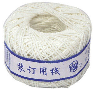 Lixin 2987 bound line Lixin binding wax line Financial binding line white wax line 68M