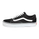 VANS OLDSKOOL ສີດໍາແລະສີຂາວຄລາສສິກຄລາສສິກເກີບຜູ້ຊາຍແລະແມ່ຍິງເກີບຜ້າໃບ VN000D3HY28