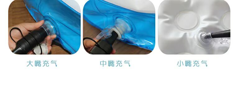 Máy bơm không khí điện gia dụng bơm vòng nén túi bơm điện bơm hơi kép phao boi cho be