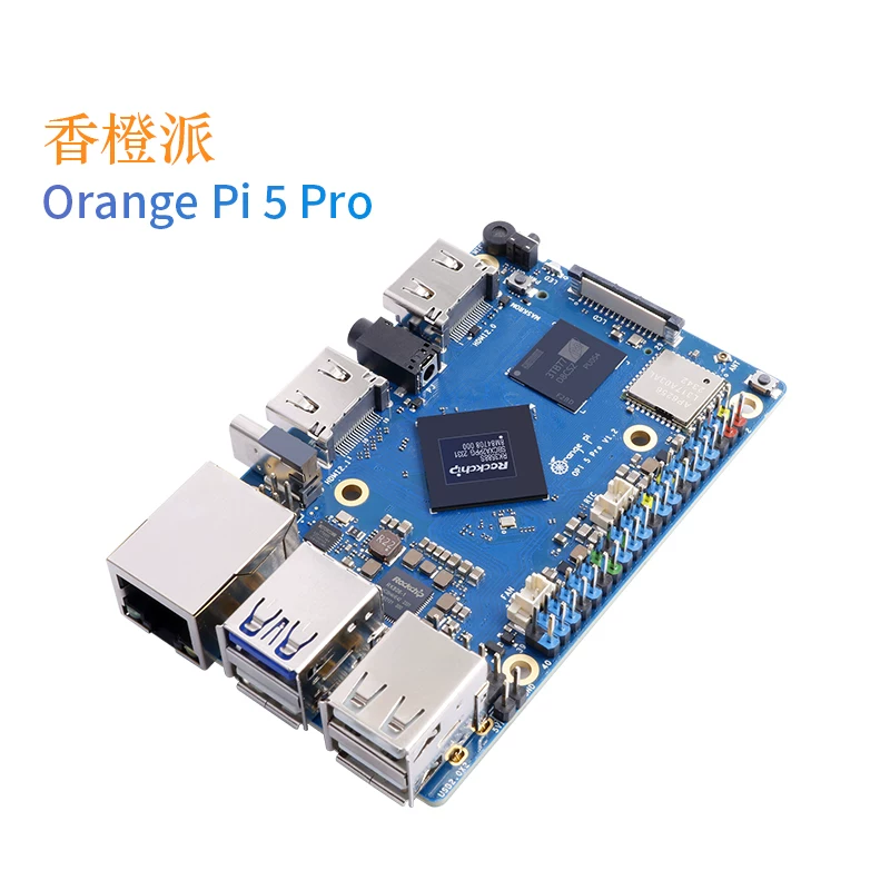 Плата разработки Orange Pi 5 PRO Orange Pi Rockchip RK3588S 6T вычислительной мощности 8 ядер 64-бит