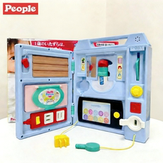 Игрушка people百宝书工具箱彷真插座开锁手指锻炼益智儿童可携式玩具 日本