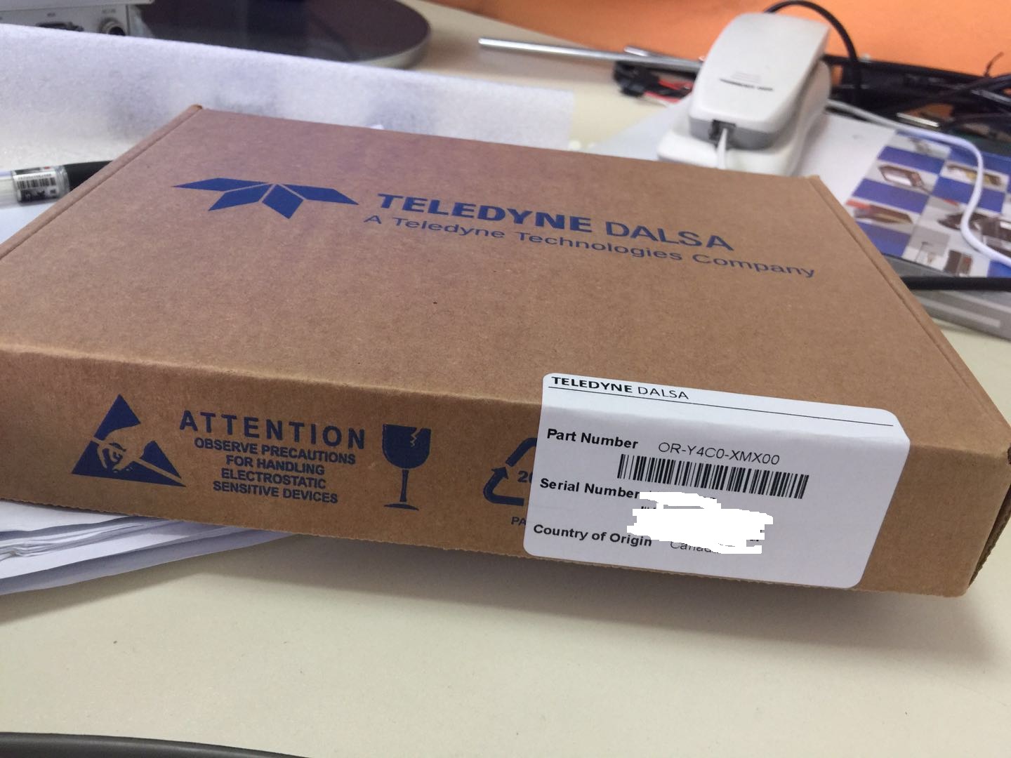 Canada's DALSA Camera Link to collect the card DALSA OR-Y4C0-XMX00