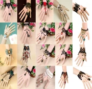 Halloween Vintage Lace Bracelet Cô dâu Trang sức Trang sức Prom Trang sức cưới Phụ kiện cưới Hand Hand Bracelet