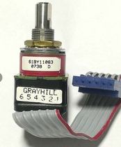 GRAYHILL photovoltaic decoder 61BY11063 incremental encoder rotating shuttle band wiring joint