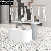 Beauty Elephant Clothing Store Middle Island Running Water Table Display Bench Creativity Display Table Womens Clothing Shop Middle Table Stand Rectangle