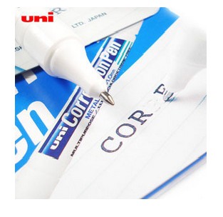 Mitsubishi correction fluid CLP300 pen type steel tip correction pen coated modified liquid construction hand painted high light pen