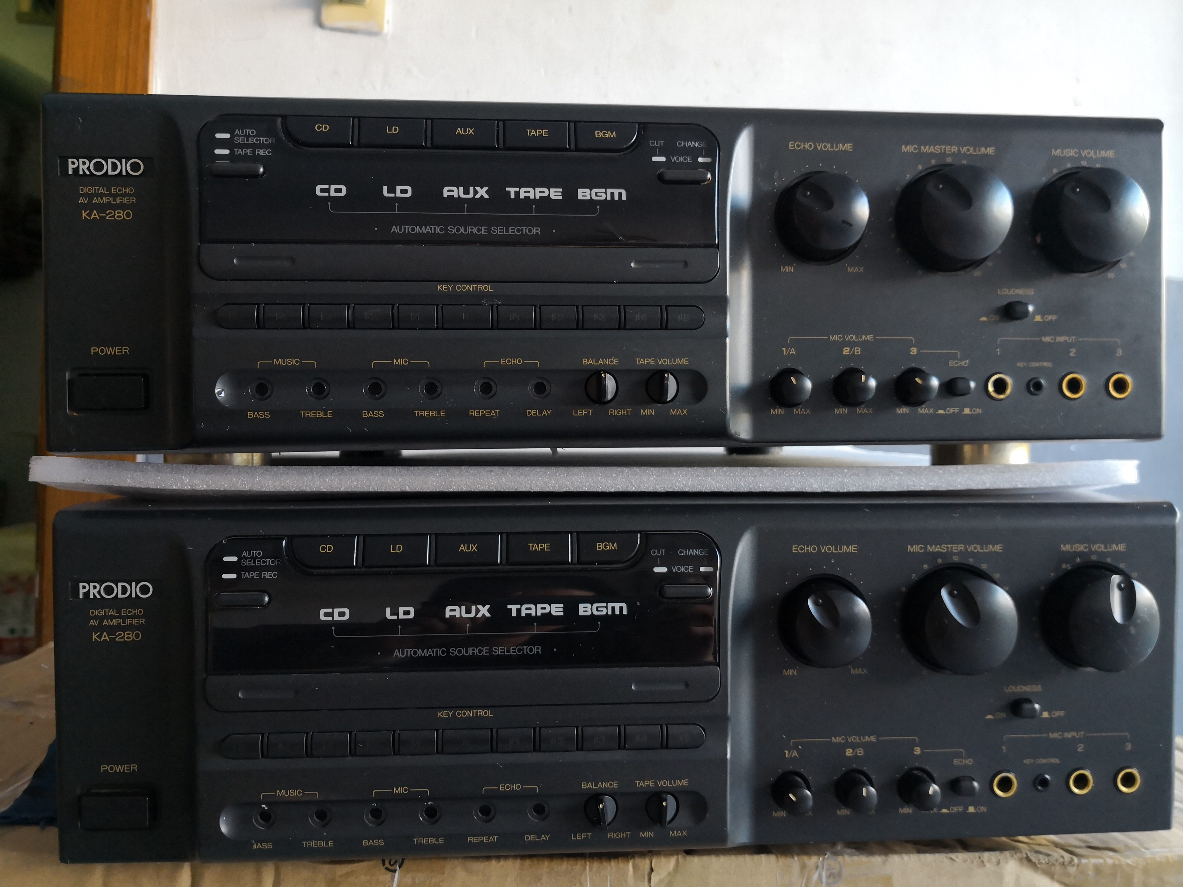 Japanese origin Baodio KA-280 karaoke amplifier