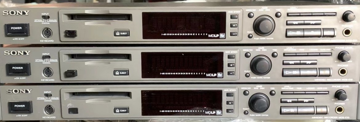 Original International Voltage 9 New Professional Broadcast Grade Sony MDS-E10 Taiwanese MD Machine Recording and Playback Decoding