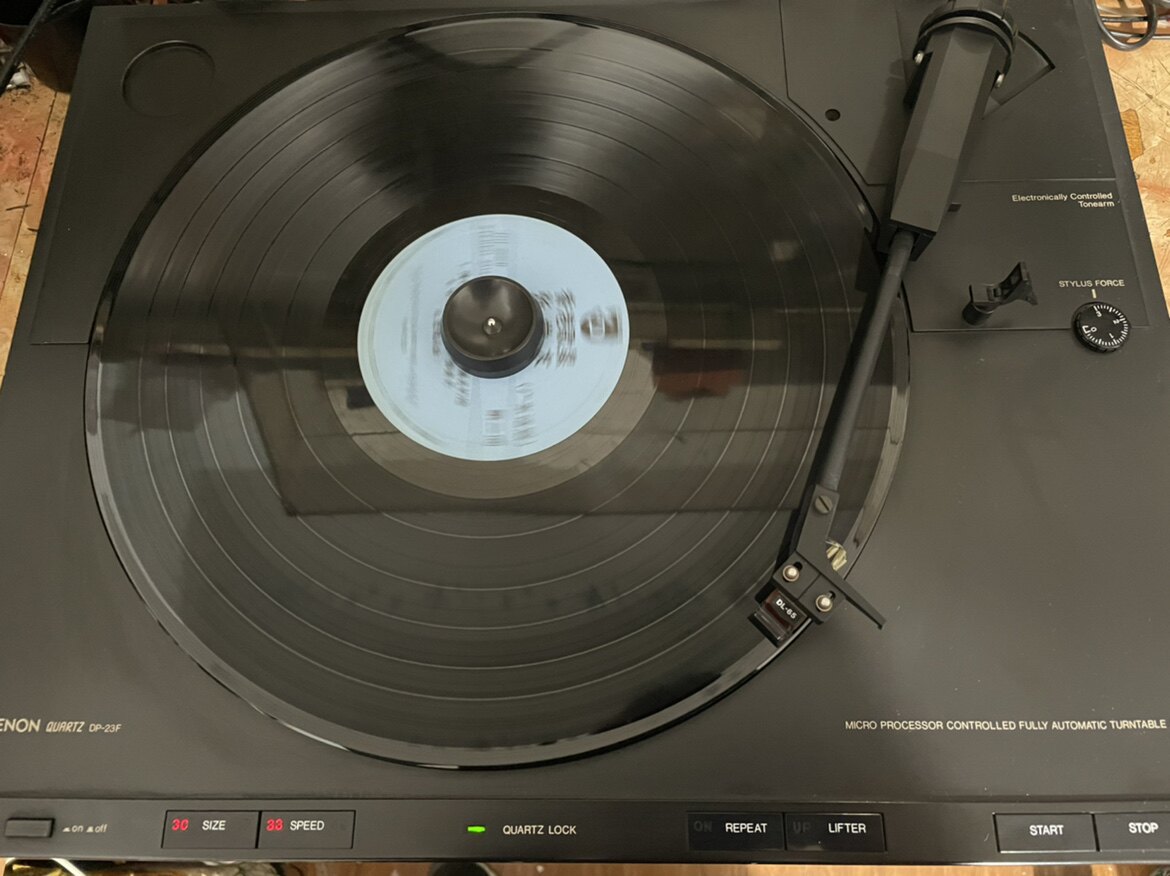 220V Denon DENON DP-23F Record Player Vinyl Record Player