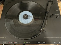 220V-day dragon DENNON DP-23F singing machine black rubber singing machine