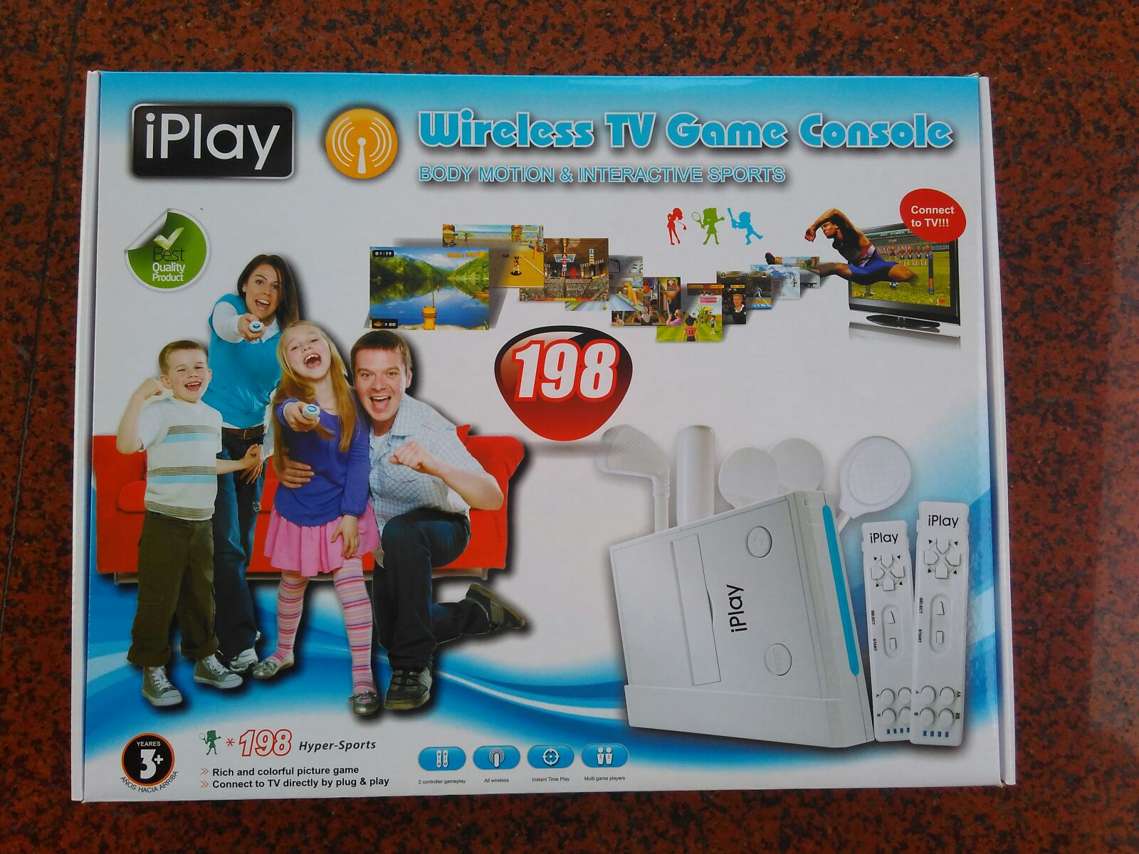 Sau khi nhà bếp Xu Bing WiWi 16-bit tương tác TV home không dây somatosensory tập thể dục trò chơi tập thể dục máy tay cầm chơi game pc