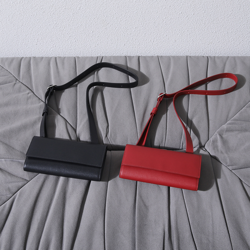 Special! First-Layer Cowhide Leather Phone Bag, Flap Waist Bag, Chest Bag, Small Bag, Adjustable Shoulder Strap, Single Shoulder Crossbody Bag for Women