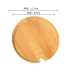 Tre Cover gốm Tre Cover Phụ kiện Cup Cup Wood Cover Phụ kiện Cover Cup Cover Phụ kiện gốm bình đựng nước thủy tinh Tách