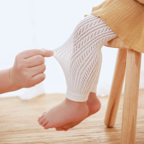 Summer men and women baby pantyhose Korean cotton mesh mosquito socks Big Hollow childrens socks baby leggings