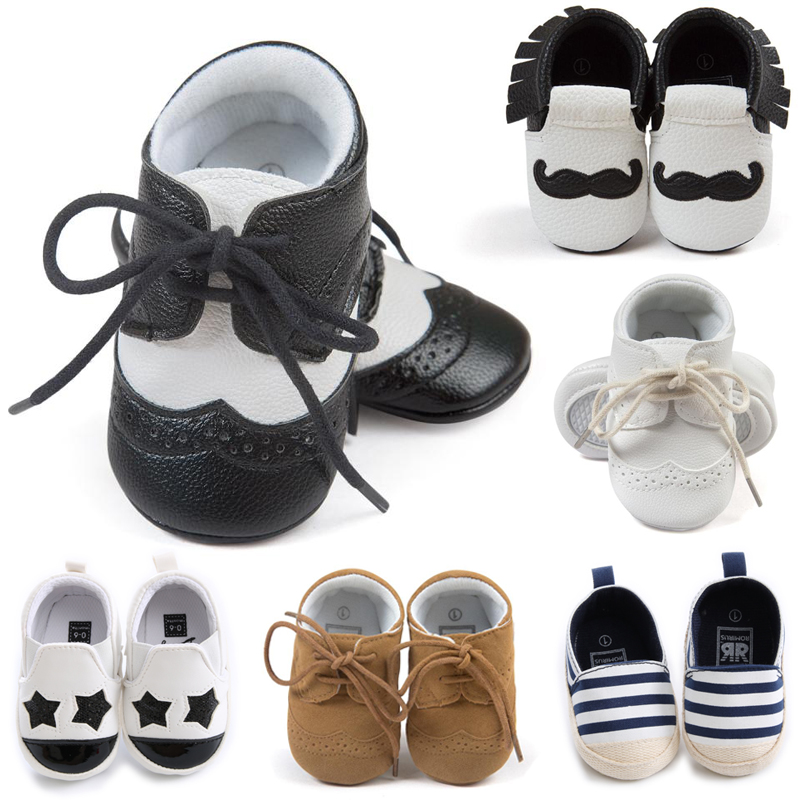 Boys and girls baby toddler shoes spring autumn winter newborn non-slip baby shoes college wind small leather shoes baby shoes