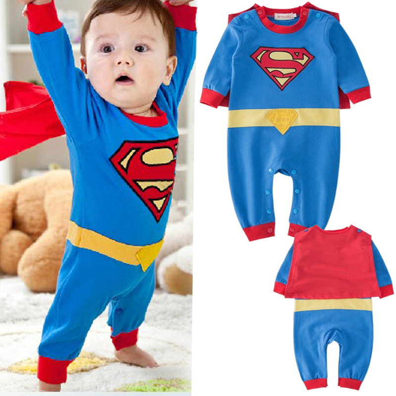 Spring, autumn and summer baby one-piece clothes
