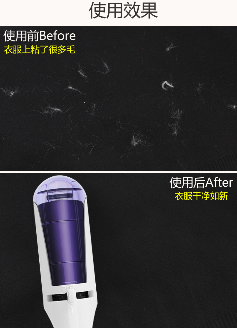 dụng cụ cắt lông xù trên quần áo Hair ball trimmer sạc điện hộ gia đình máy cạo râu bàn chải dính áo len để bóng quần áo bụi thu - Link Remover máy cắt lông xù vải