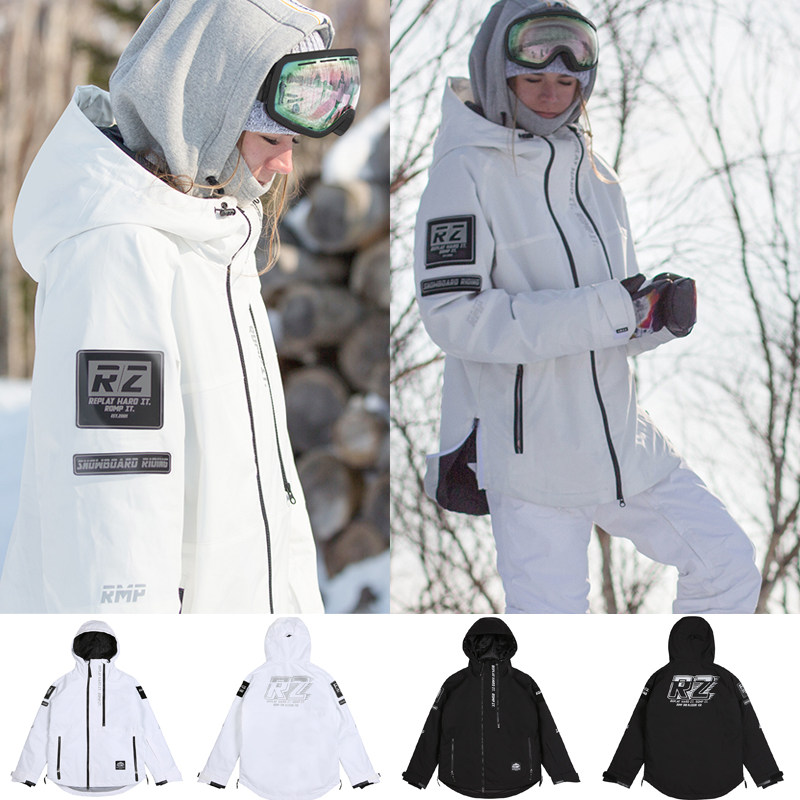 ROMP New Korea Ski Suit Men's And Women's Winter Veneer Double Board Warm Waterproof Cotton Clothing Warm Snow Jersey