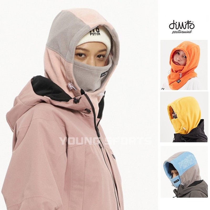 DIMTO Korea ski men's and women's face-neck scarves with a velvet warm windproof winter sports even cap neck