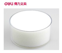 Right-hand deli 9102 wet hand instrumental sponge pool sponge cylinder (transparent) point note Runner